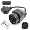 ADAPTÉROVÝ KÁBEL 20 PIN OBD2 OBD1 SO ZAPAĽOVANÍM BMW E46 E39 E30 40 cm