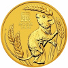 The Perth Mint Rok Myši Lunárna séria Zlatá minca 2020 1/10 Oz