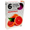 Vonné čajové sviečky 6ks-Grapefruit
