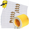 Sáčky do vysávača syntetické 10x VRECKÁ FILTER DO VYSÁVAČA KARCHER WD 10 ks