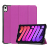 AppleMix Puzdro/kryt pre Apple iPad mini 6 - funkcia smart sleep + stojan - fialové