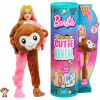 Barbie Cutie Reveal Jungle Bábika - Opička HKR01