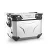 OBKEV48AR strieborný pravý kufor GIVI Trekker Outback EVO SMART hliníkový (bočný), bez zámku, 48 ltr.