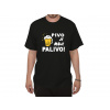 Divja Tričko Pivo je moje palivo - veľkosť XL