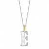 TI SENTO strieborný náhrdelník s písmenom E 6840MW/E