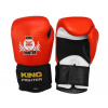 Boxerské rukavice King Fighter červeno/černé váha/velikost: 10
