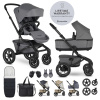 EASYWALKER Kočík kombinovaný Jimmey Iris Grey XXL AIR + RWS