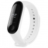 Remienok FIXED Silicone Strap pro Xiaomi Mi Band 3/4, bílý FIXSSTB-1414-WH
