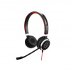 Jabra Evolve 40 MS Stereo Slúchadlá s mikrofónom Kábel Pres hlavu Kancelária / call centrum Čierna (6399-823-109)