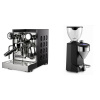 Rocket Espresso Appartamento TCA, black/black + Rocket Espresso FAUSTO 2.1, black