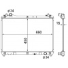 MAHLE Chladič, chlazení motoru BEHR CR 1873 000S
