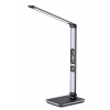IMMAX LED stolní lampička Heron 2/ Qi nabíjení/ 8,5W/ 504lm/ DC 12V/2,5A/ stmívatelná/ sklápěcí rameno/ stříbrná 08968L