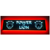LED tabuľa power lion nad posteľou man daf scania s podsvietením kabíny TIR