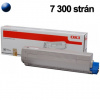 OKI MC853/MC873, originálny toner, 7300 strán, purpurový (45862838)