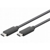 PremiumCord ku31cc05bk USB-C/male - USB-C/male, 0,5m, černý