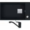 Franke KNG 110-62 onyx + Franke FC 9541.071 NOVARA PLUS onyx