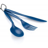 GSI Tekk Cutlery set barva blue