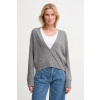 Kardigan s prímesou vlny United Colors of Benetton 102HD6052 sivá L