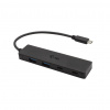i-tec Metal C31HUBMETAL2A2C hub USB 3.2 Gen 1 (3.1 Gen 1) Type-C 10000 Mbit/s Čierna (C31HUBMETAL2A2C)