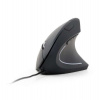 Myš GEMBIRD MUS-ERGO-01, ergonomická, čierna, USB (MUS-ERGO-01)
