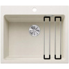 Blanco Etagon 6 granitový drez 60x51 cm biela 527076