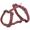 TRIXIE PREMIUM H-postroj, M-L: 52-75 cm/ 20 mm, sangria