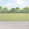 zahrada-XL Plot s stĺpmi Strieborná 1.2 x 10 m Oceľ 3352285