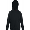 Fruit of the Loom F.O.L. | Kids Lightweight Hooded Sweat_16.2009 Farba: black, Veľkosť: 12-13
