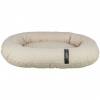 CityStyle Vital Bed HOME Edition, ortopedické oválne lôžko s okrajom, krémová 115 x 90 cm