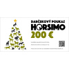 HORSIMO VOUCHER Vianočný darčekový poukaz 200 € Varianta: DO RUKY