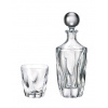 Bohemia Crystal Whisky set Barley 99999/9/99V75/375 (set 1 karafa+ 6 pohárov)