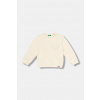 Detská bavlnená mikina United Colors of Benetton 3NBMG10K2.P.seasonal béžová 82