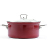 Belis Eco-Ceramic smaltovaná rajnica so skl. pokrievkou18 cm, 2,0 l