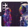 iSaprio Flip puzdro Neon Astronaut 02 pre Samsung Galaxy S23 Ultra n24na02-FLP2-S23U