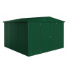 Plechový záhradný domček Biohort Europa 7, tmavozelený