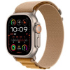 Apple Watch Ultra 2 GPS + Cellular 49mm Titanium Case with Tan Alpine Loop Strap Medium EU MX4F3 MX4F3FDA