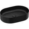 Umývadlo na dosku RAVAK Ceramic keramika čierna 370 x 120 XJX0D155000