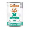 Calibra Dog Life konz.Sensitive Salmon with rice 12x400g (Konzerva Calibra Life losos s ryžou pre dospelé citlivé psy)