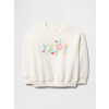 GAP Baby mikina s logom Biela 4YRS Biela Biela