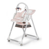 KINDERKRAFT SELECT Stolička jedálenská Lastree Pink, Premium 65x26x56 biela