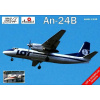 Amodel Antonov An-24B Polish/DDR airlines 1/144