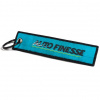 Prívesok na kľúče Auto Finesse Retro Race Tag Teal