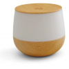 Airbi aroma difuzér s možnosťou osvetlenia LOTUS - svetlé drevo BI5035