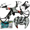 WiFi Camera Drone + VR okuliare živý výhľad (DH900 DRON WIFI RC FPV Camera DUTHY 3XAK GRAFFITI)