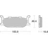 Brzdové destičky Brembo přední YAMAHA XJ 600 N,S (Diversion) (92-03) rok 92-97