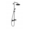 Duravit C.1 Sprchový set s batériou, matná čierna C14280007046