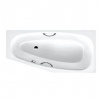 Kaldewei Advantage - Asymetrická vaňa Mini Star ľavá 837, 157x70/48 cm, s otvormi na držadlá, antislip, Perl-Effekt, biela 225330003001
