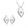 SOFIA perlový strieborný set náušnice a prívesok AEAP2411Z,WFM/R+AEAE3167Z,WFM/R