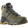 Salomon X Ultra 4 Mid Wide GTX M L41739900 - deep lichen green/peat/kelp 47 1/3