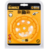 Kotúč brúsny DIA 125mm M14 kamenina 2x segment Extreme DEWALT DT3796